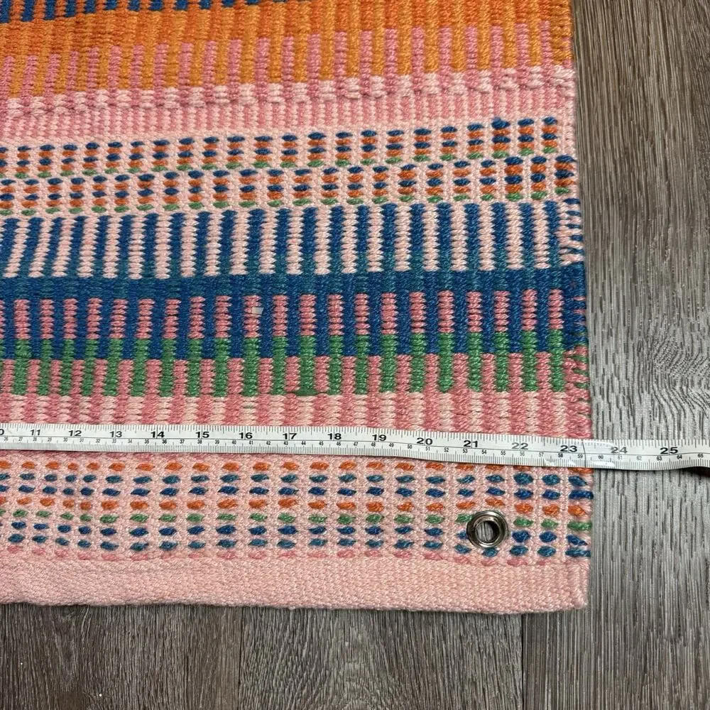 Dash & Albert 2' x 3' Indoor/Outdoor Rug Multi Stripe retails $58